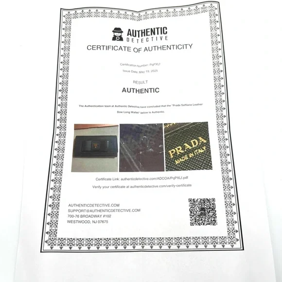 Prada Black Saffiano Leather Wallet - Picture 11 of 11